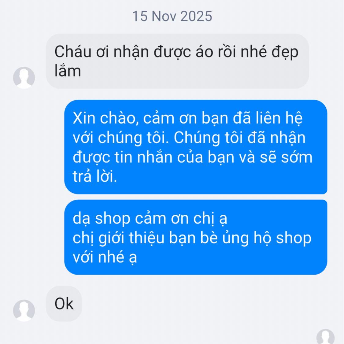 Phản hồi từ khách hàng Siquanao